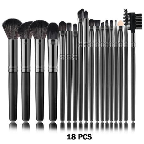 10-32PCS Makeup Brush Set Soft Fluffy Powder Foundation Contour Blush Concealer Eye Shadow Blending Makeup Kit Women Beauty Tool