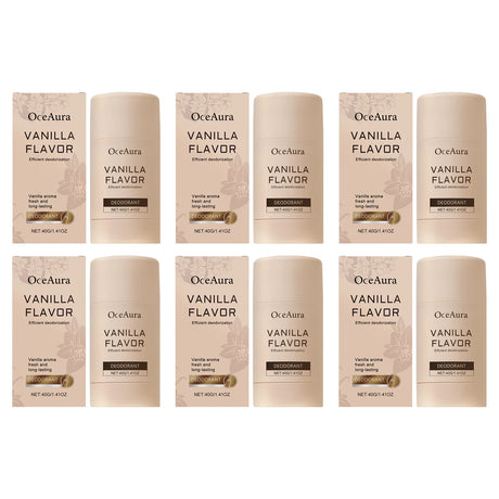 Vanilla Underarm Deodorizing Rod Lighten Odor Armpit Body Fragrance Antiperspirant Natural Moisturize Refreshing Deodorant Stick