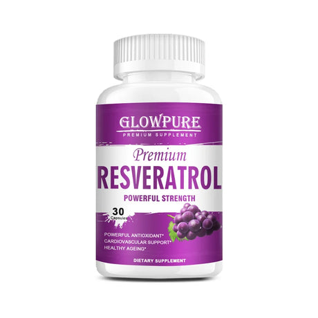 Resveratrol 1450mg - Premium Antioxidant Supplement for Anti-Aging, Immune Support, Brain & Joint Health