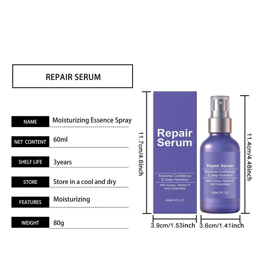 Vitamin K & Ceramides Repair Serum 60ml, Barrier Repair, Deep Hydration & Soothing Facial Essence for All Skin Types