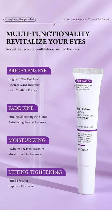 Instant Eye Bag Removal Cream Retinol Anti-Wrinkle Firming Skin Fade Fine Lines Anti Dark Circle Puffiness Brighten Eye Skincare