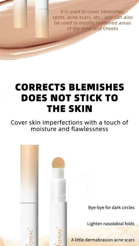 Ocheal 3 Color Face Foundation Concealer Pen Long Lasting Waterproof Corrector Contour Concealers Stick Cosmetic Makeup