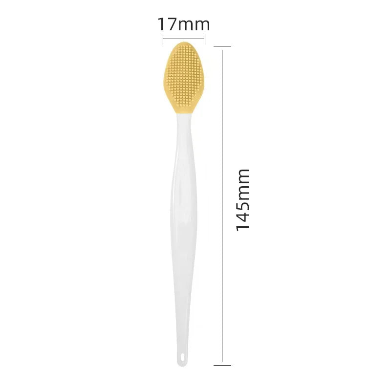 1PC/4PCS Beauty Skin Care Wash Face Silicone Brush Exfoliating Nose Clean Blackhead Removal Brushes Tools With Replacement Head