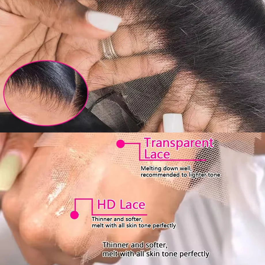 13x4 13x6 Water Wave Curly Human Hair Wig 30 Inch Lace Front Wig Human Hair Deep Wave Frontal Wig Hd Lace Wigs For Black Women