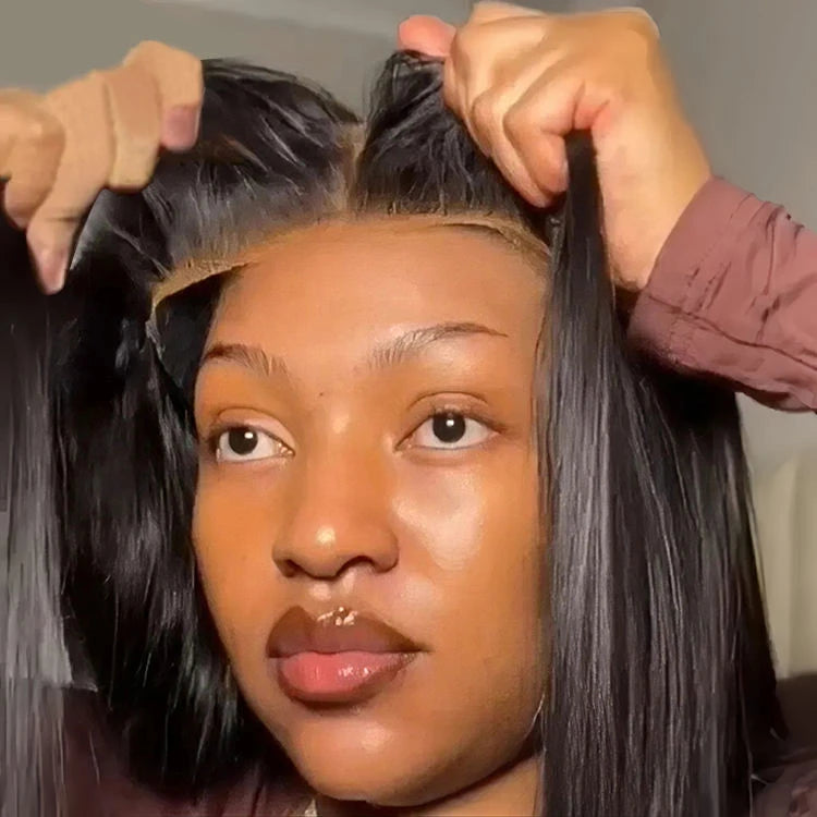 Bone Straight Glueless Wigs Human Hair Ready To Wear Brazilian Lace Front Human Hair Wigs 13x4 13x6 HD Lace Frontal Wig 5x5 Wig