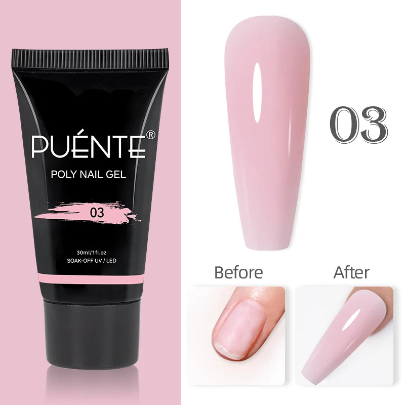 PUENTE 7.5ML Nude Shade Moonlight Cat Magnetic Gel Nail Polish Ultra-Bright Cat Eye Soak Off UV Semi-Permanent Varnish Manicure