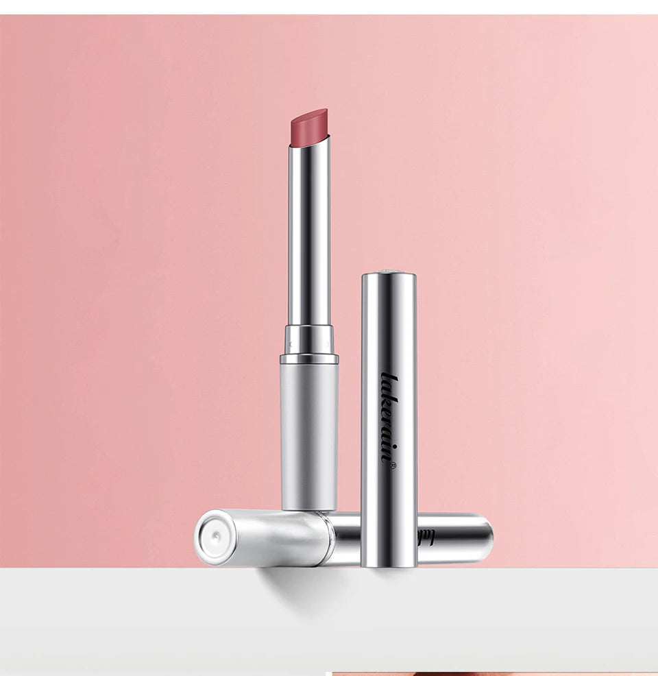 Lakerain Nearly Lipstick Lip Balm Natural Color Creamy Texture Long Lasting Moisturizing Nourishing Lip Care Gloss Cosmetic