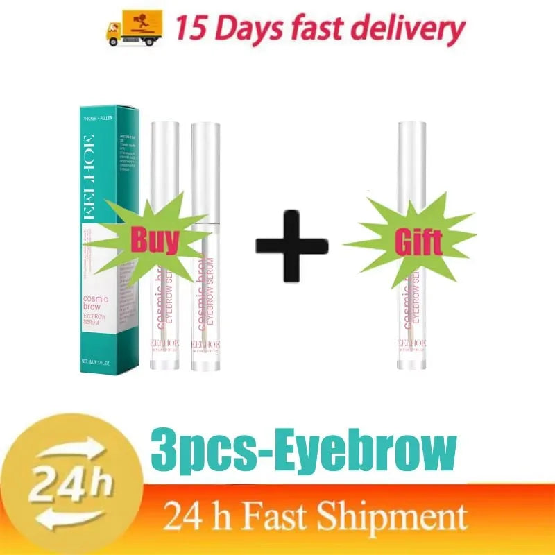 Fast Eyebrow Growth Serum Eyelash Hair Growth Anti Hairs Loss Product Prevent Baldness Fuller Thicker Lengthening Eyebrow Makeup