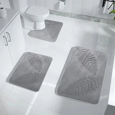 Fashion Bath Rug Soft Non-Slip Quick Dry Bath Mat Absorbent floor mat bathroom mat Machine Washable Shower Anti-slip Carpet