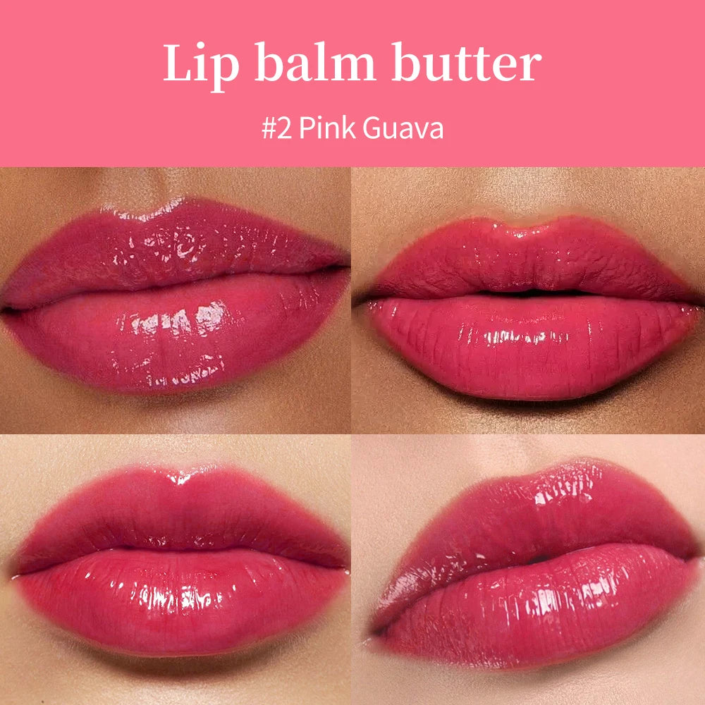 Summer Lip Balm Moisturizing Mirror Lip Gloss Lip Vanilla Mint Iced Coffee Cake Smell Lipstick Transparent Lip Oil Makeup