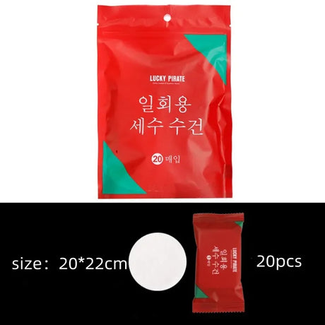 Disposable Cotton Pads Portable Travel Compressed Face Towel Wet Wipe Washcloth Napkin Outdoor Moistened Tissues Make Up Tools