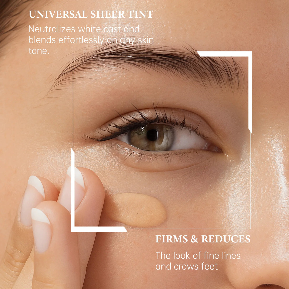 Pentapeptide Complex Instant Firming Eye Cream With Caffeine For Dark Circles Puffiness Repair Eye Serum Smooth Skin Care
