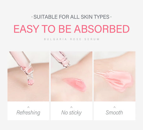LAIKOU Cherry Blossom or Rose Essence Solution Moisturizing Facial Care Brighten Tighten Hydrating Repair Soothe Soften 100ml