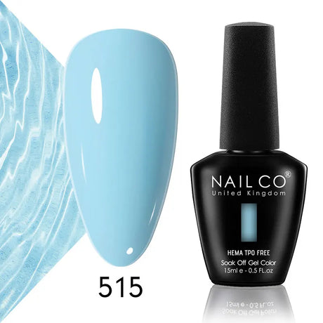 NAILCO 15ml HEMA FREE TPO FREE Top Base Coat Nail Gel Polish Supplies Vernis Semi Permanent Nail Art Manicure Gel Ongle UV Nails