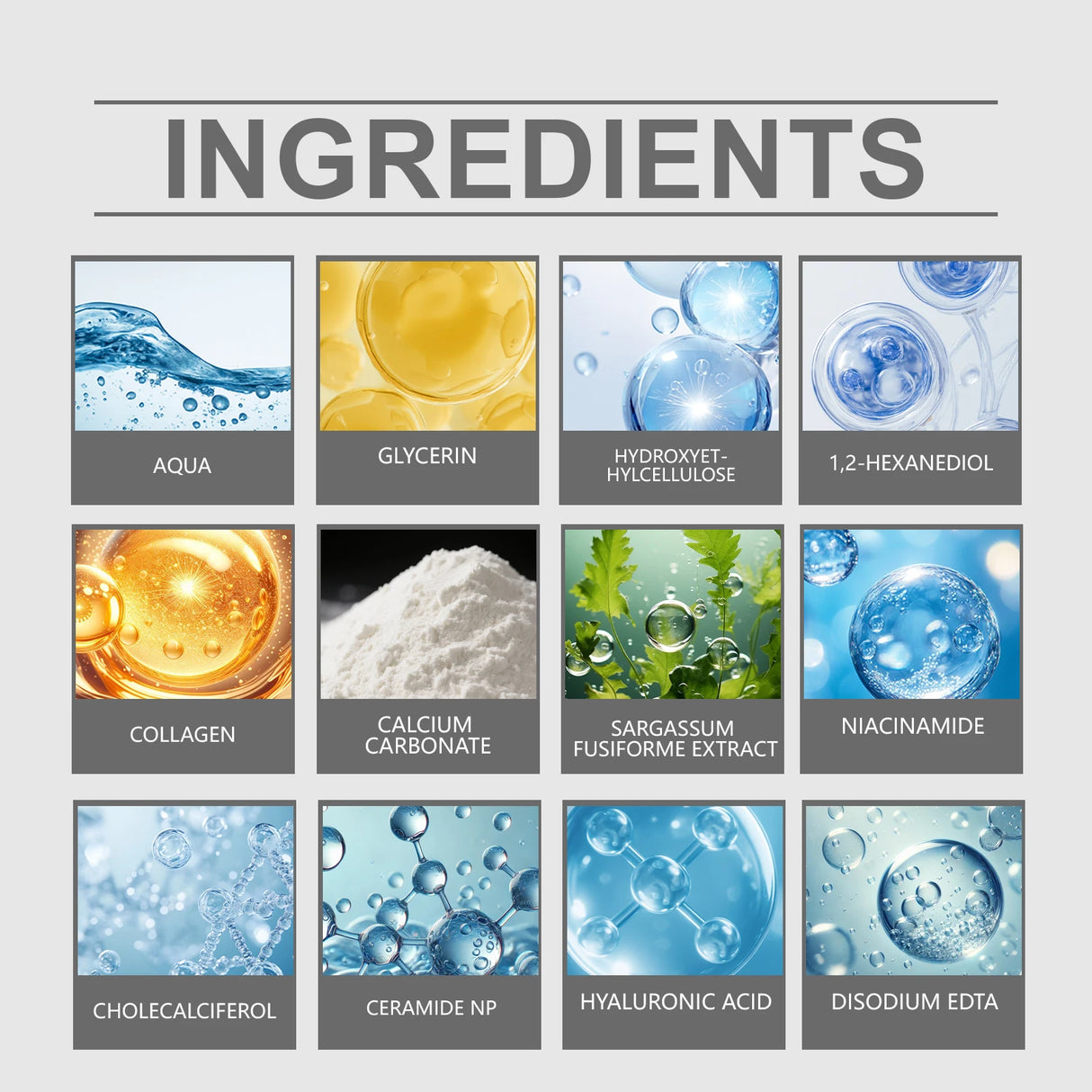 Eye-Lift Calcium Patches Instant Volume Boost & Brightening,Refreshing Hydrogel Mask for Tired Eye,Vegan & Cruelty-Free Skincare