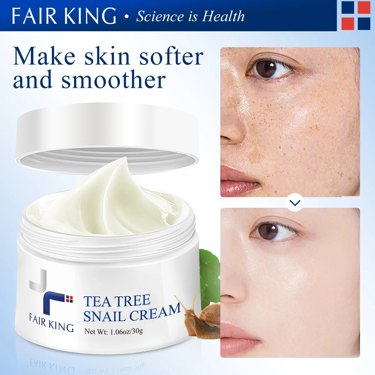 Snail Mucin Anti-wrinkle Face Cream Collagen Anti-wrinkle Lightening Fine Lines Ehitening Moisturizing Anti-aging Face Care