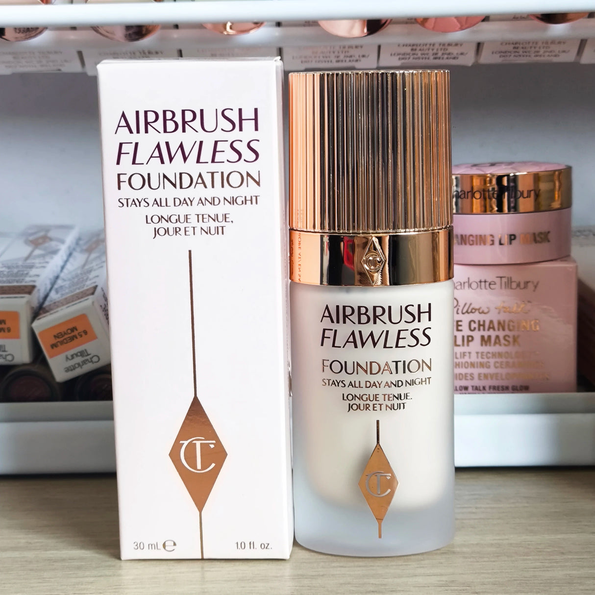 CT Makeup Setting Spray Long-lasting Moisturizing Oil Control Makeup Liquid Foundation Waterproof Sweat-proof Beauty Cosmetics