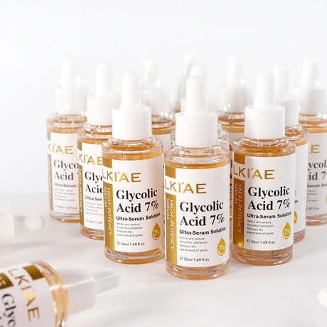 LKIAE Lightening Face Serum, Reduce Dark Spots Essence, With Centella Asiatica Extract, Fruit Acids, Niacinamide, 50ml/1.69 oz