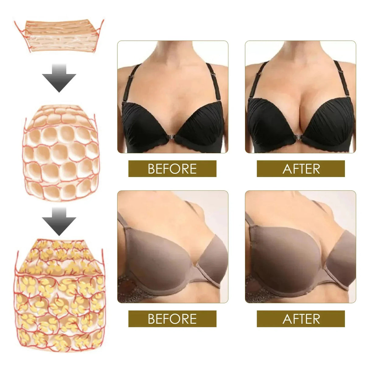 Natural Breast Enlargement Cream Boobs Enhancement Oil Bust Enlarging Bigger Chest Massage Lift Firming Up Size Bust Body Care