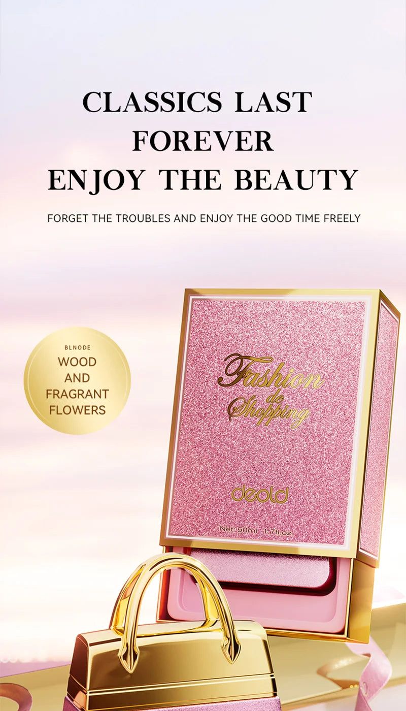 Women Perfume Woody Floral 50ml Fashion Gift Long Lasting Eau de Parfum Daily Use Original Brand High Quality