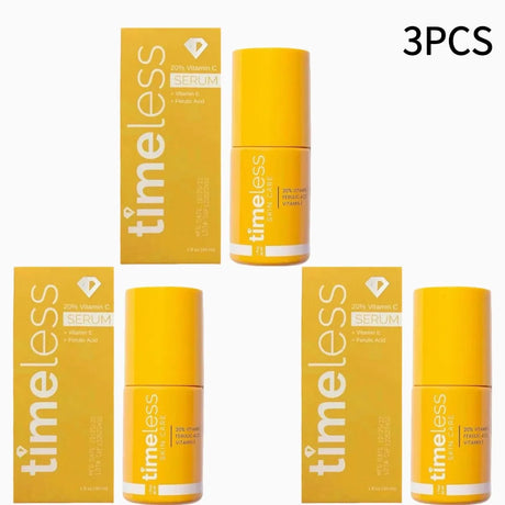 Timeless 20% Vitamin C Serum with Ferulic Acid & Vitamin E, Hydrating & Firming Face Serum, 30ml Antioxidant Skin Care