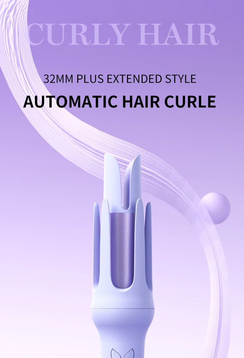 Automatic Curling Iron 32 mm Big Roll Anion Ceramic Hair Curler 4-Speed Adjustable Fast Heating Fashion Styling Tools