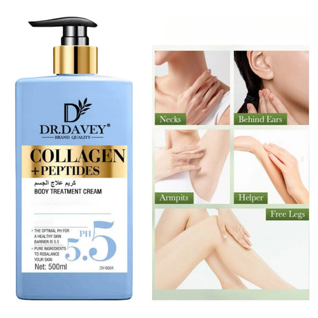 500mlLarge Capacity Collagen+Peptide Body LotionCollagen Body LotionBody Lotion Moisturizing Body Milk Refreshing Non-Greasy Hyd