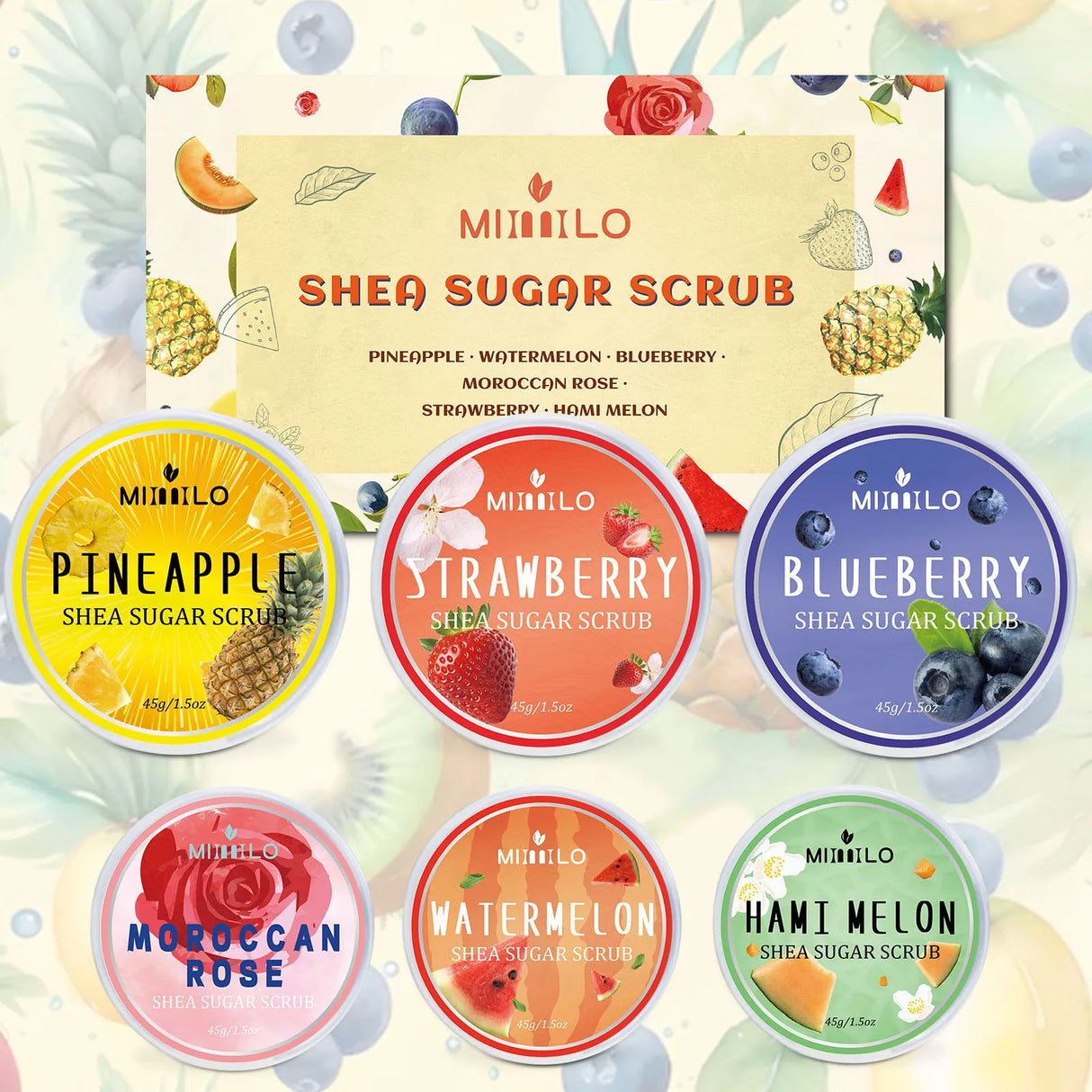 SHEA SUGAR SCRUB, exfoliating scrub, smooth and beautiful skin, moisturizing and nourishing care, can be used on the whole body