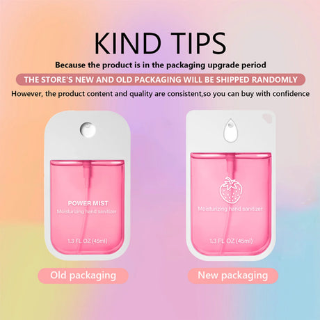 Powerful Spray Portable Safe Reliable Cleaning Hands Moisturizing Hand Washing Spray Nourishing Sanitizer Spray 45/38ml