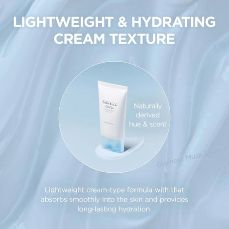 Korean Centella Hyalu Cica Water-Fit Sun Serum SPF50 Sunscream & Facial Hyalu-Cica Moisture Cream Beauty Skincare Sets
