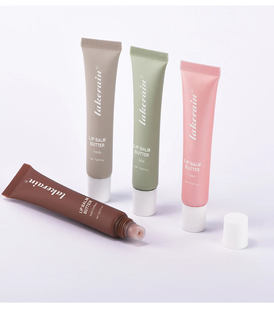 Summer Lip Balm Moisturizing Mirror Lip Gloss Lip Vanilla Mint Iced Coffee Cake Smell Lipstick Transparent Lip Oil Makeup