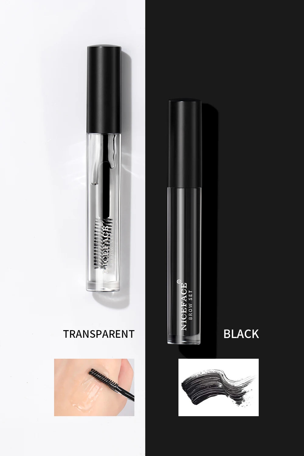 NICEFACE Eyebrow Styling Gel Waterproof Transparent Eyebrow Wax Set Brow Gel For Eyebrow Long-lasting Makeup Eyebrow Sculpt Soap