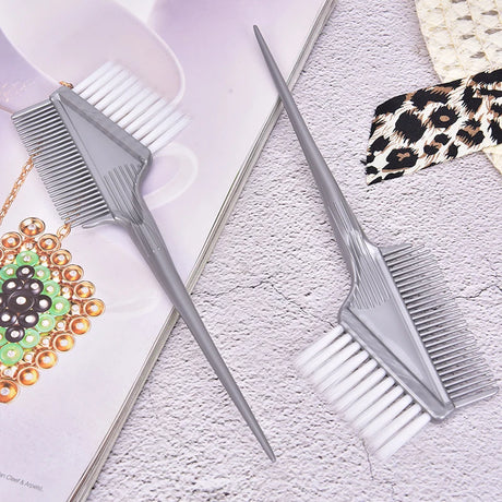 Hair Dye Coloring Brushes & Comb - Salon-Grade Tint Tools for Barber Hairdressing