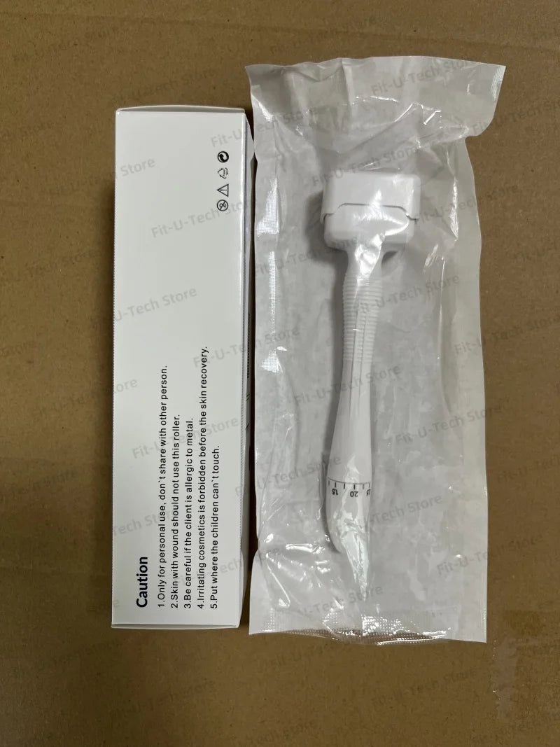 adjustable derma stamp microneedle 140 pins skin care beard growth scalp hair