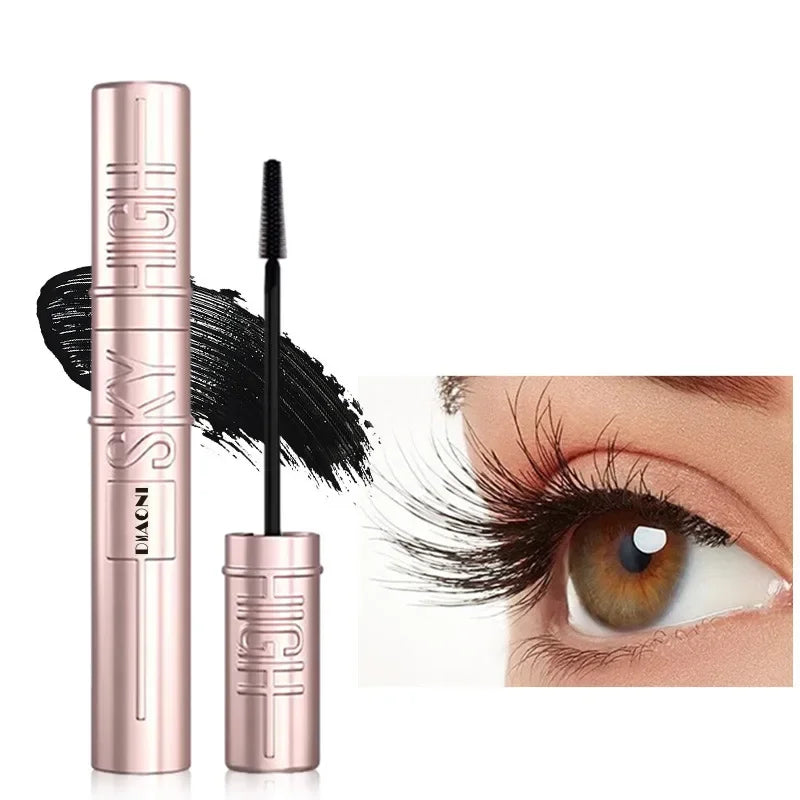 DIAONI Sky-High Lift Mascara Mother's Day Gift Waterproof Smudge-Proof Long-Lasting Curling Natural Defined Separated Lashes