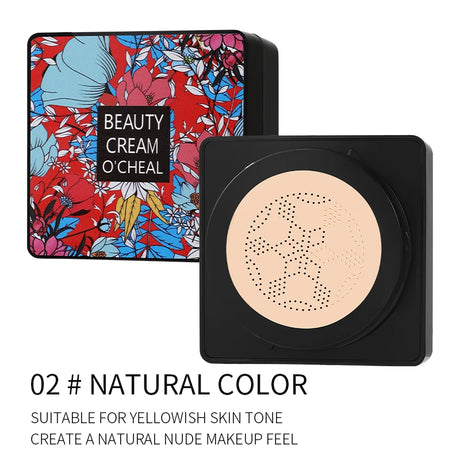 CC Cream Magic Foundation Mushroom Head Air Cushion Waterproof Brighten Foundation Cream Women Base Makeup Face Korean Cosmetics
