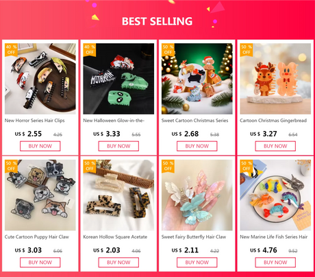 New Cartoon Fruit Series Hair Claw Funny Cute Watermelon Banana Strawberry for Women Hair Clip Ponytail Hairpin Hair Accessories
