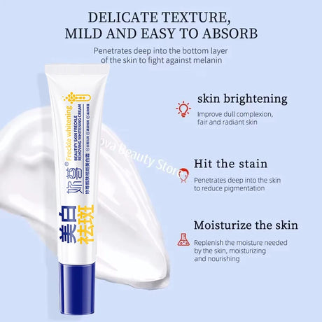 Powerful Spot-Removing Whiten Cream Brighten Skin Fast Eliminates Melanin Pigmentation Melasma Dark Spots Korean Face Skin Care