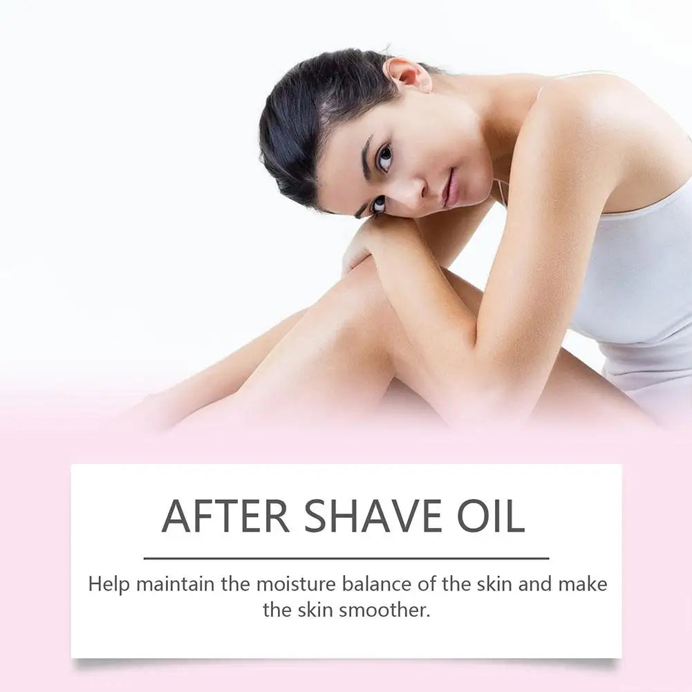 Hair Removal Care - 90ml Strawberry Hair Removal Aftercare Oil, 60g Hair Removal Cream, For Armpit Leg Arm Hair Growth Inhibitor