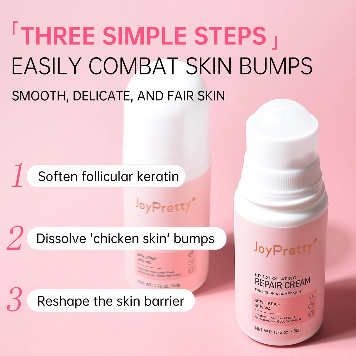Chicken Skin Removal Cream Body Curing Keratosis Follicle Pore Spot Dull Treatment Whitening Moisturizing Body Care JoyPretty