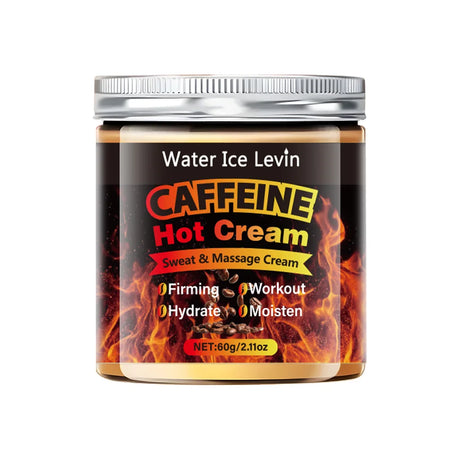 60g Caffeine Thermal Massage Cream - Deeply Nourishing and Firming Moisturizing Cream for Face and Body, Ideal for Exercise, Enhances the Moisturizing System, Moisturizing Cream