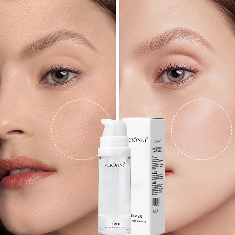 2Pcs Hydrating Face Primer Gel Pore Minimizing Makeup Base Oil Control Long Lasting Smooth Skin Primer For All Skin Types 15ml