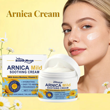 Soothing and Repairing Cream Repair Damaged Barriers Relieve Bruises Arnica Cream Reduce Swelling Marks Fragrance-Free Skin Care