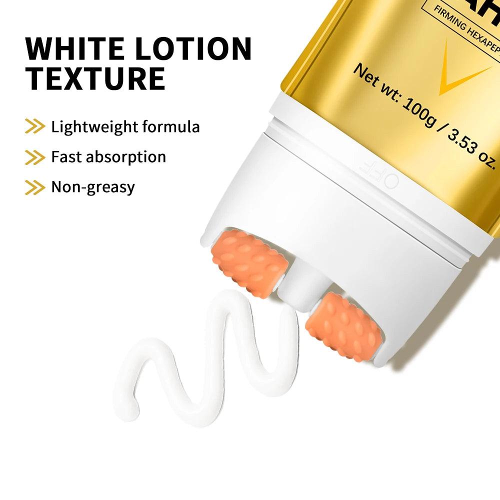 Lakerain Firming Lifting Neck Cream Deep Nourishment Lightweight Formula Remove Double Chin Rejuvenation Firms Loose Skin Cream