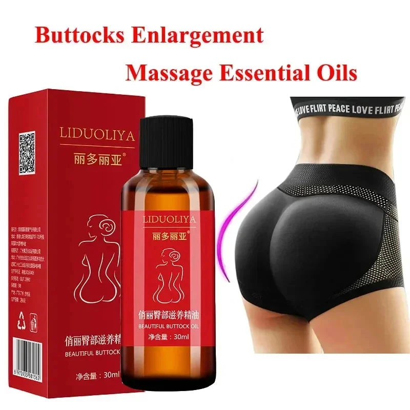 Buttock Enlargement Oil Butt Lift Up Firming Big Hip Enhance Cream Increase Butt Breast Plump Growth Tighten Shape Sexy BodyCare