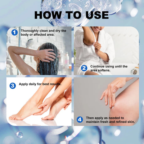 40% Urea Foot Cream Stick - Moisturizing & Exfoliating Cracked Heel Repair Deep Hydration for Dry Feet Long protect