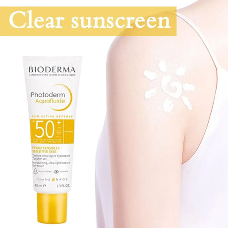 BIODERMA Whitening Sunscreen SPF90+ UV Protection Moisturizing Sunblock For Face Body Thighs Non-Greasy Fast-Absorbing