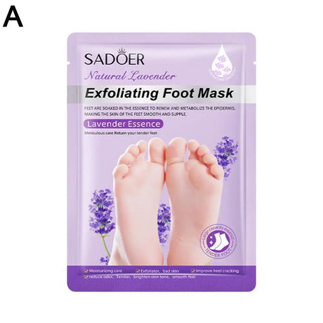 1 Pair Exfoliating Feet Mask Exfoliating Foot Peel Mask Socks Pedicure Peeling Dead Skin Remover Feet Mask Peel Moisturizing
