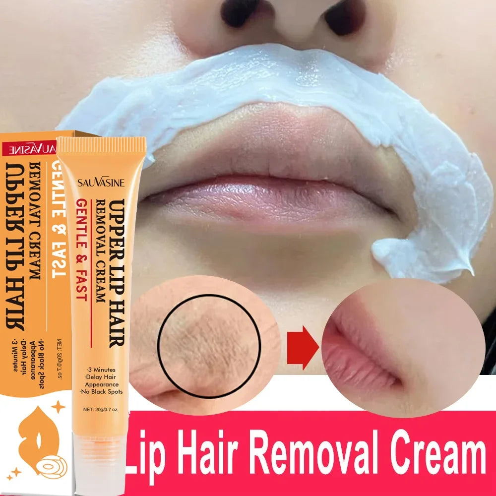 3 Minutes Fast Hair Removal Cream Painless Hair Growth Inhibitor Lip Face Arm Armpit Leg Permanent Depilatory for Men Women Care