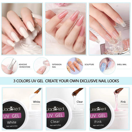 All-In-1 Acrylic Nail Kit Acrylic Nail Set Professional Colored Acrylic Nail Powder Nail Starter Kit Decoration Tools With Everything For Beginners Full Acrylic Nail Supplies Complete Acrylic Nail Kits Monomer Gel Nail Polish